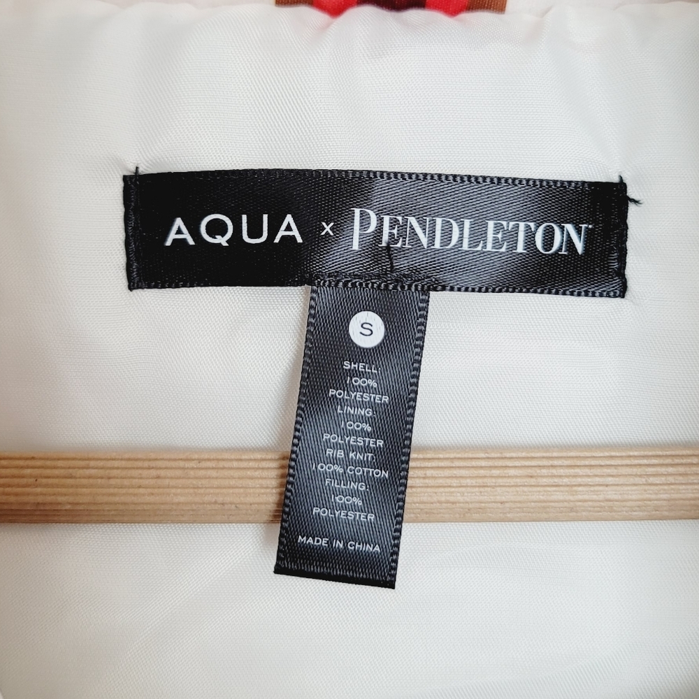 🆕️ AQUA x PENDLETON Cocoon Puffer Coat - Picture 3 of 11